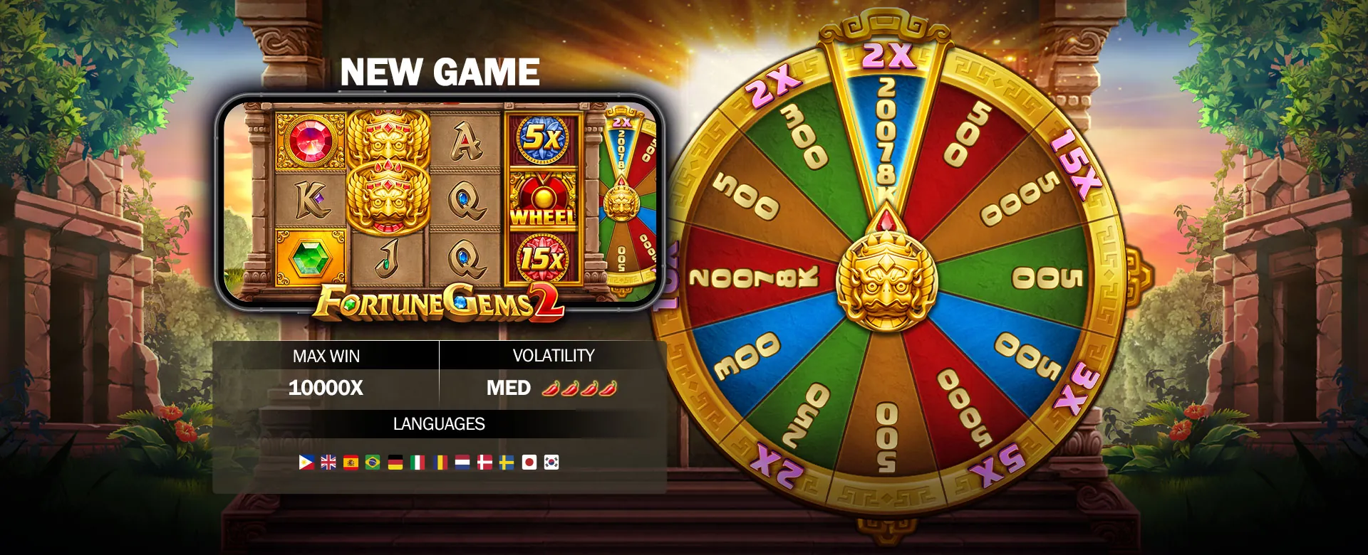 Dynamic background featuring various OKBET game elements